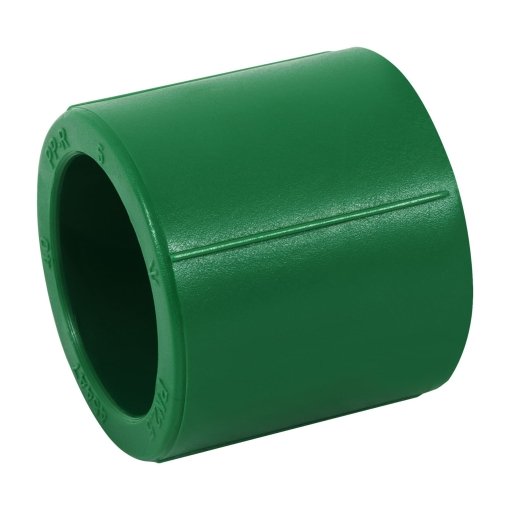Cople de PPR, 1-1/4' (40mm), Resistente y Duradero, Ideal para Conexiones de Tuberías PPR, Clave 45447, Foset