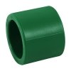 Cople de PPR, 1-1/2' (50mm), Resistente y Duradero, Ideal para Conexiones de Tuberías PPR, Clave 45448, Foset