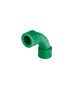 Curva 90° de PPR, 1/2' (20mm), Solución Resistente para Conexiones de Tuberías en Fontanería, FOSET Foset clave 45261