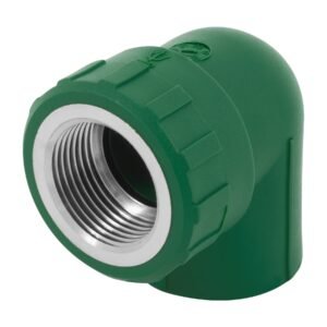 Codo 90° PPR, 1', rosca hembra con inserto metálico, FOSET