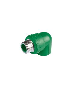 Codo 90° PPR de 3/4', Rosca Macho con Inserto Metálico, Alta Resistencia para Instalaciones Sanitarias Eficientes, FOSET Foset clave 49856