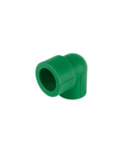 Codo 90° PPR Reducido de 3/4' x 1/2', Ideal para Conexiones de Alta Resistencia en Instalaciones de Agua, FOSET Foset clave 45263
