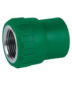 Adaptador PPR de 1/2' Hembra con Inserto Metálico, Durabilidad y Resistencia para Tuberías, clave 49885 - FOSET
