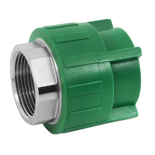 Adaptador PPR de 1-1/4' Hembra con Inserto Metálico, Conexión Firme y Duradera, clave 45453 - FOSET