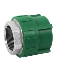 Adaptador PPR de 1-1/2' Hembra con Inserto Metálico, Solución Resistente para Conexiones de Tuberías, clave 45454 - FOSET