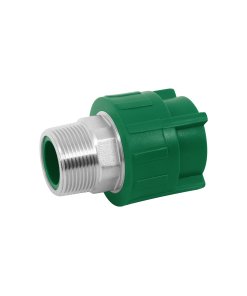 Adaptador PPR de 1-1/4' Macho con Inserto Metálico, Resistencia para Instalaciones de Alta Calidad, clave 45450 - FOSET