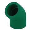 Codo 45° de PPR, 1' (32mm), Resistente y Duradero, Ideal para Instalaciones de Tuberías, Clave 49869, Foset