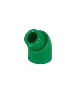 Codo 45° de PPR, 3/4' (25mm), Macho-Hembra, Resistente y Duradero, Ideal para Instalaciones de Tuberías, Clave 45554, Foset