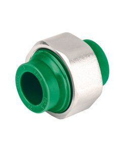 Tuerca Unión PPR, Tuerca Latón, 1/2', Funcionalidad y Estilo Compacto, Marca Foset, Clave 49810