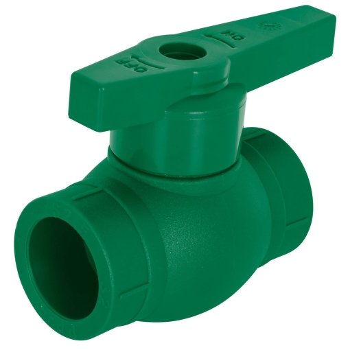 Válvula de Esfera PPR, 1' (32mm), Diseño Compacto y Funcional, Marca Foset, Clave 41985