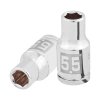Dado Truper 5.5 mm 6 puntas cuadro 1/4' - Versión compacta para trabajos de precisión en espacios reducidos que mantiene la exactitud (Clave 100966)