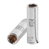 Dado Largo 10 mm Truper 6 Puntas Cuadro 1/4' - Acero Templado para Herramientas Manuales que Asegura Firmeza (Clave 13204)