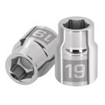 Dado de 19 mm, 6 puntas, cuadro 3/4', TRUPER