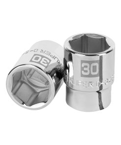 Dado Truper 30 mm 6 puntas cuadro 3/4' - Diseño reforzado para aplicaciones extremas en minería y construcción que demandan máxima resistencia (Clave 14979)