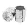 Dado Truper 32 mm 6 puntas cuadro 3/4' - Versión industrial para equipos pesados que soporta las condiciones de trabajo más exigentes (Clave 14981)