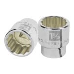 Dado de 1-9/16', 12 puntas, cuadro 3/4', TRUPER