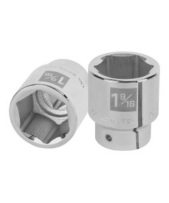 Dado TRUPER de 1-9/16" 6 Puntas Cuadro 3/4" - Diseño robusto para talleres industriales (Clave 13833)