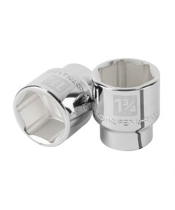 Dado TRUPER de 1-3/4" 6 Puntas Cuadro 3/4" - Diseño clásico para trabajos pesados (Clave 101018)