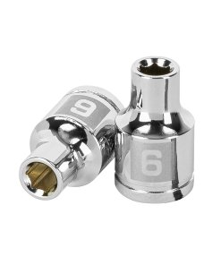 Dado Truper 6 mm 6 puntas cuadro 3/8' - Versión estándar para mantenimiento de equipos electrónicos que necesita herramientas confiables (Clave 13670)