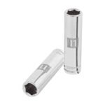 Dado largo de 11 mm, 6 puntas, cuadro 3/8', TRUPER