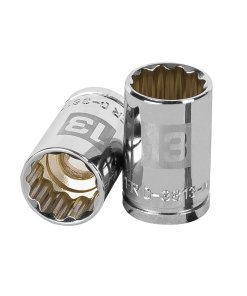 Dado TRUPER de 13 mm 12 Puntas Cuadro 3/8" - Adaptador métrico profesional premium (Clave 13633)