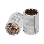 Dado de 9/16', 12 puntas, cuadro 3/8', TRUPER