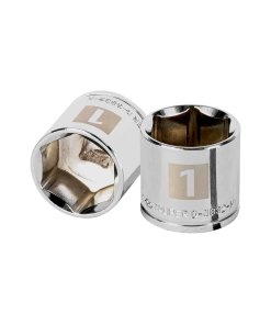 Dado TRUPER de 1" 6 Puntas Cuadro 3/8" - Versión compacta para espacios reducidos (Clave 13617)