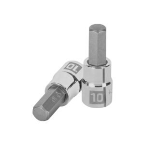 Dado punta hexagonal de 10 mm, cuadro 3/8', TRUPER