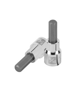 Dado Punta Hexagonal Truper 5/16" Cuadro 3/8" - Tecnología de Compatibilidad Universal para Instalaciones Mixtas que Simplifica el Inventario de Herramientas (Clave 13466)