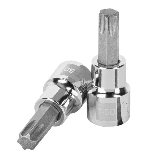 Dado Punta Torx Truper T-50 Cuadro 3/8" - Tecnología de Agarre Óptimo para Aplicaciones Automotrices que Minimiza el Riesgo de Deslizamiento (Clave 13576)