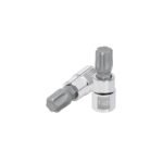 Dado punta torx T-60, cuadro 3/8', TRUPER