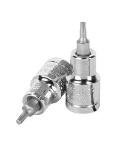 Dado Punta Torx Truper T-20 Cuadro 1/2" - Tecnología de Agarre Total para Ensamblajes Industriales que Elimina el Riesgo de Daño en Cabezas de Tornillos (Clave 13434)