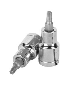 Dado Punta Torx Truper T-30 Cuadro 1/2" - Tecnología de Alta Resistencia para Sistemas de Seguridad que Proporciona Mayor Durabilidad en Trabajos Continuos (Clave 13436)