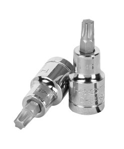 Dado Punta Torx Truper T-45 Cuadro 1/2" - Tecnología Heavy-Duty para Maquinaria Pesada que Permite Aflojar Tornillos con Máxima Seguridad (Clave 13438)