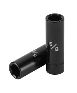 Dado Largo Impacto Truper 5/8" 6 Puntas - Tecnología de Distribución de Fuerza para Mecánica General que Reduce la Fatiga del Usuario (Clave 13390)
