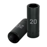 Dado largo cuadro 1/2' de impacto 6 puntas de 20 mm, TRUPER
