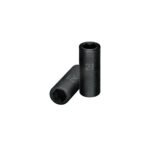 Dado largo cuadro 1/2' de impacto 6 puntas de 21 mm, TRUPER