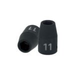 Dado cuadro 1/2' de impacto 6 puntas de 11 mm, TRUPER