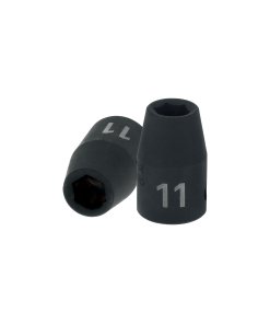 Dado de Impacto TRUPER 1/2" 6 Puntas 11mm - Resistencia superior para uso con herramientas neumáticas (Clave 12411)