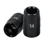 Dado cuadro 1/2' de impacto 6 puntas de 14 mm, TRUPER