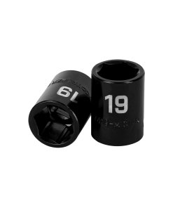 Dado de Impacto TRUPER 1/2" 6 Puntas 19mm - Resistencia a la fatiga en uso continuo (Clave 12419)
