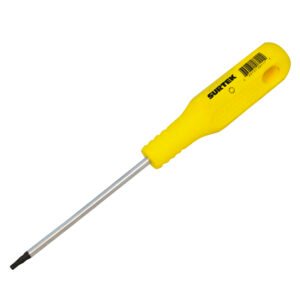Destornillador con mango amarillo, punta Torx  T15 x 4" Surtek D4315