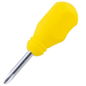 Destornillador con mango amarillo, punta Phillips tipo trompo #2 x 1-3/8" Surtek D471