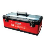 Caja portaherramientas metálica-plástica 23" x 11" x 8" Urrea D71