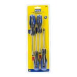 Juego de destornilladores con mango bimaterial combinados, 4 piezas Foy DBP4