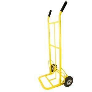 Diablo bodeguero capacidad 200 kg amarillo con llanta sólida Surtek DBS200