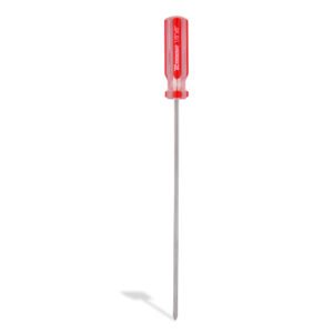 Desarmador cruz 1/8" x 6", barra acero cromado, mango PVC TAMER DC-186