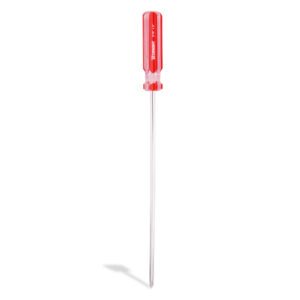 Desarmador cruz 3/16"x 8", barra acero cromado, mango PVC TAMER DC-3168