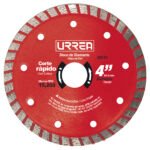 Disco de diamante turbo, 4" Urrea DDIT4