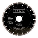 Disco de diamante segmentado, 7" Urrea DDPS7